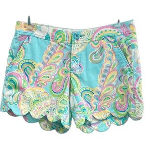 Lilly Pulitzer EUC Buttercup Scalloped Hem Sz 00